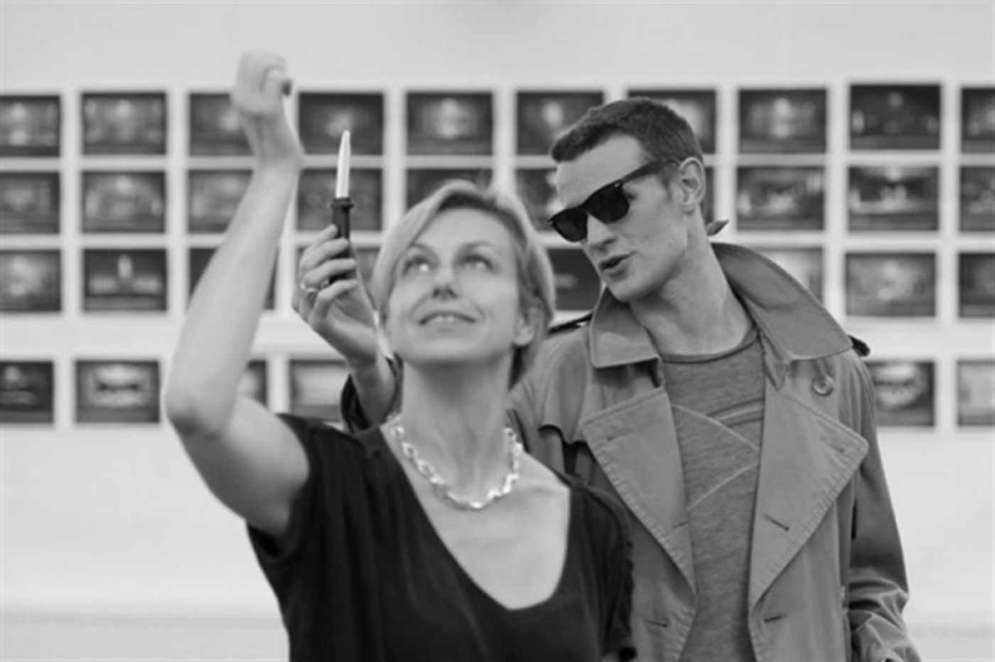 Photo Flash: In Rehearsal with DOCTOR WHO's Matt Smith & More for AMERICAN PSYCHO  Image