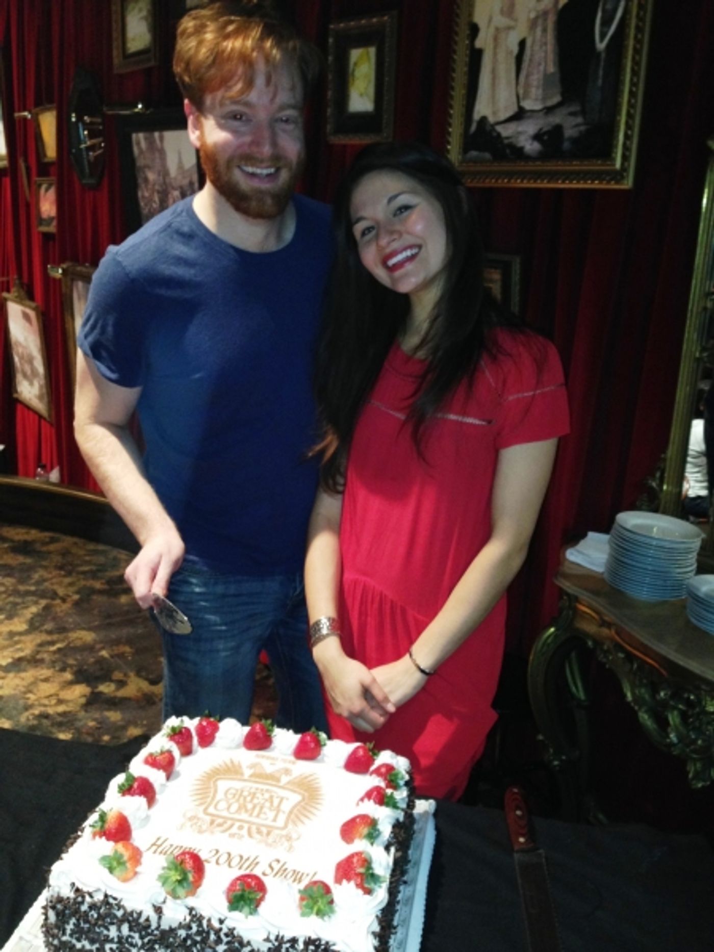 Photo Flash: NATASHA, PIERRE AND THE GREAT COMET OF 1812 Celebrates 200th Performance  Image