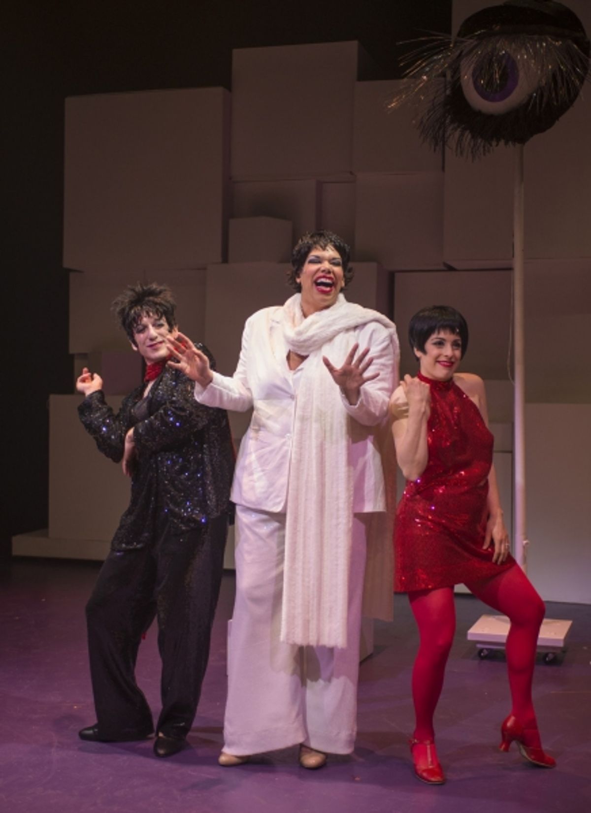 Mark David Kaplan, Bethany Thomas and Danielle Plisz at 