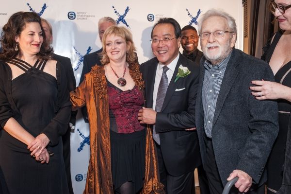 Members of ASP RAC, Yo-Yo Ma and Alvin Epstein Photo
