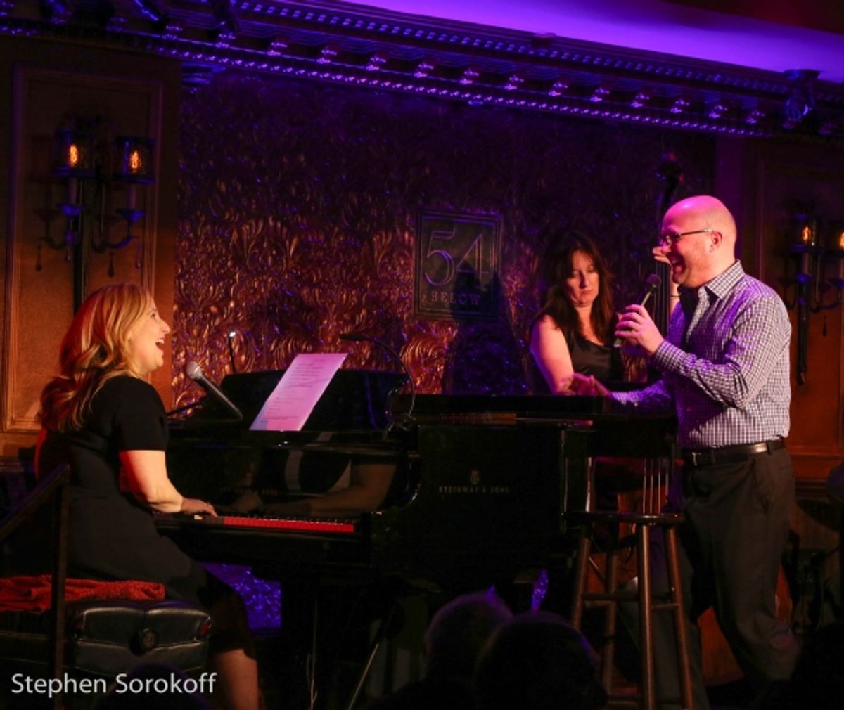 Zina Goldrich, Mary Ann McSweeney, Scott Coulter at 