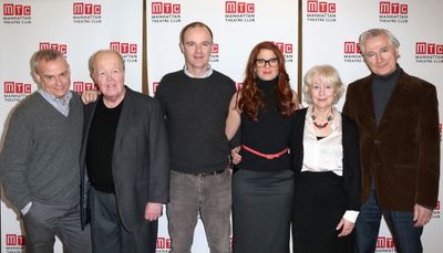 Director Doug Hughes, John Aylward, Brian F. O''Byrne, Debra Messing, Dearbhla Molloy Photo