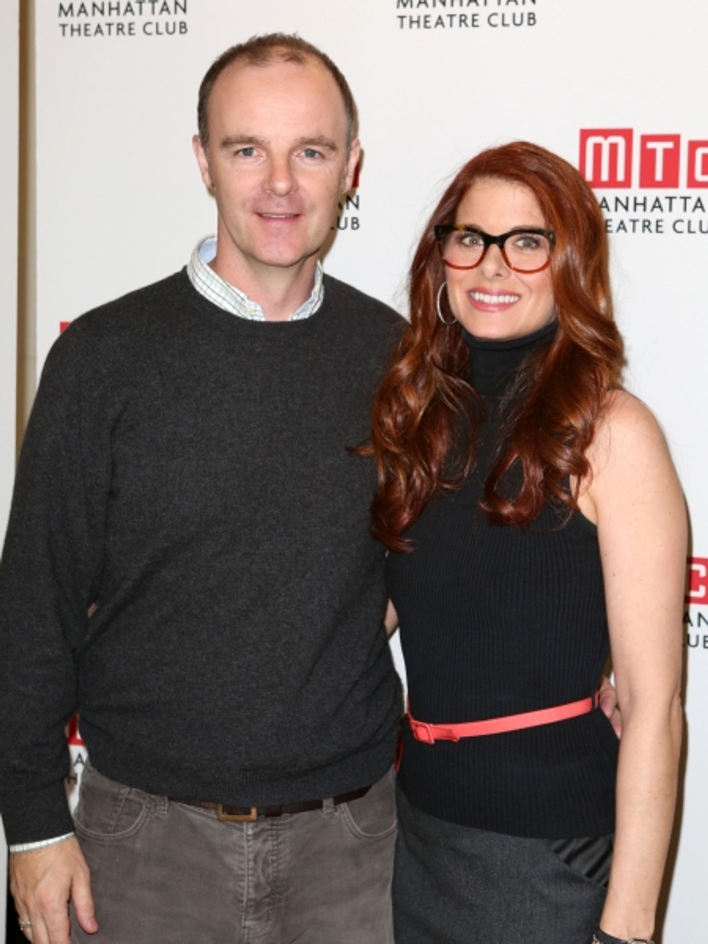 Photo Coverage: Debra Messing, Brian F. O'Byrne and Cast of MTC's OUTSIDE MULLINGAR Meet the Press!  Image