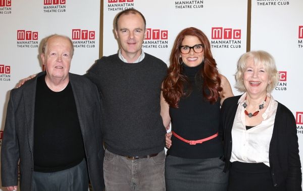 John Aylward, Brian F. O''Byrne, Debra Messing and Dearbhla Molloy Photo