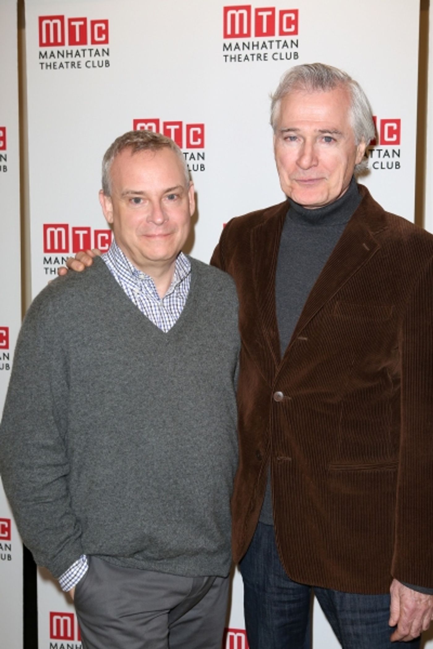 Photo Coverage: Debra Messing, Brian F. O'Byrne and Cast of MTC's OUTSIDE MULLINGAR Meet the Press!  Image