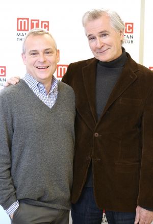 Director Doug Hughes & Playwright John Patrick Shanley @ BroadwayWorld Director Doug Hughes & Playwright John Patrick Shanley Photo