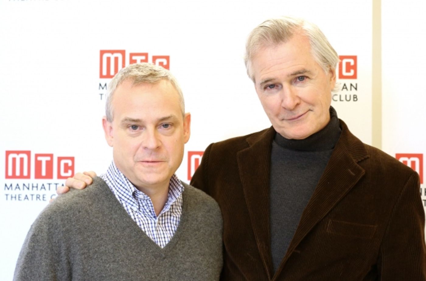 Photo Coverage: Debra Messing, Brian F. O'Byrne and Cast of MTC's OUTSIDE MULLINGAR Meet the Press!  Image