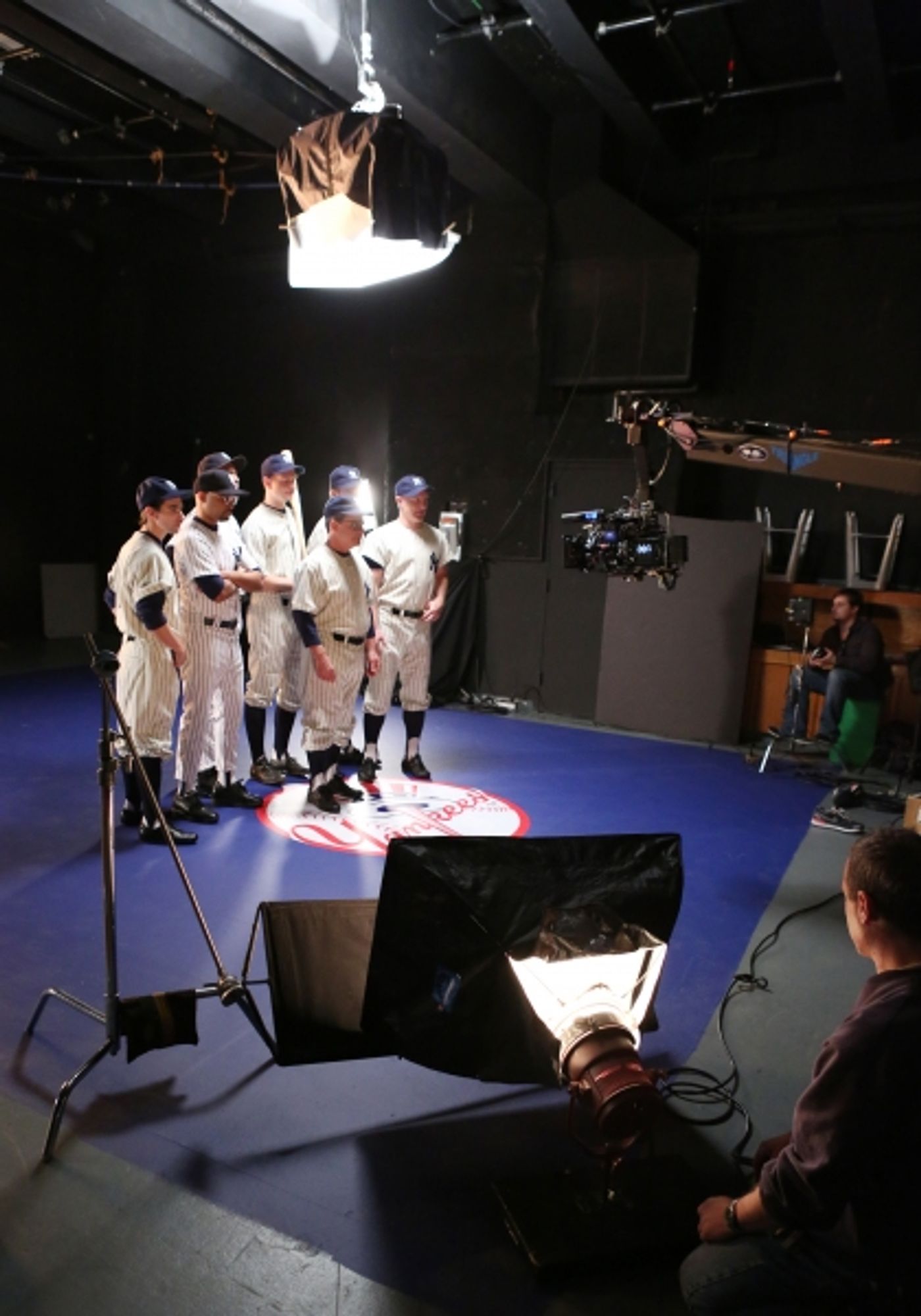 Photo Coverage: BRONX BOMBERS Cast Films TV Commercial  Image