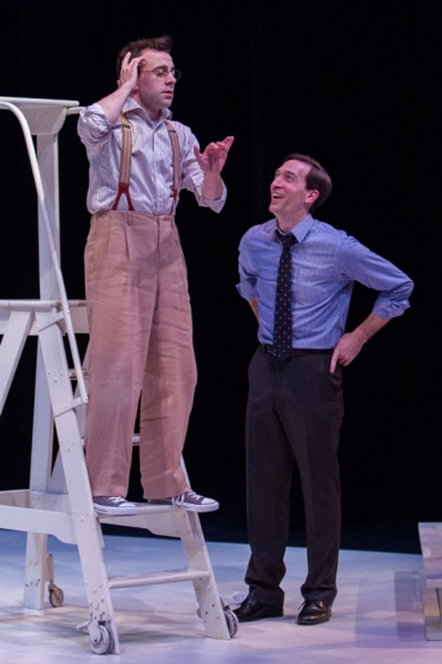 Photo Flash: First Look at Rob McClure and Ben Dibble in DTC's THE STORY OF MY LIFE Image