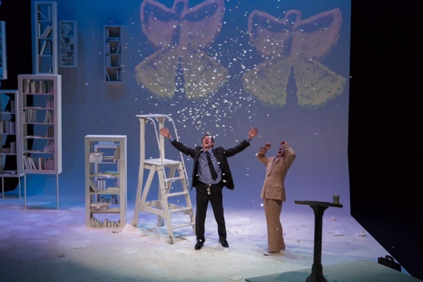 Photo Flash: First Look at Rob McClure and Ben Dibble in DTC's THE STORY OF MY LIFE  Image