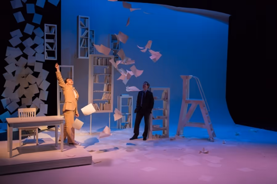 Photo Flash: First Look at Rob McClure and Ben Dibble in DTC's THE STORY OF MY LIFE Image