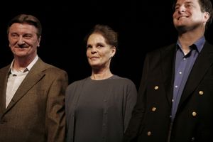 Larry Bryggman, Ali MacGraw and Christopher Evan Welch Photo