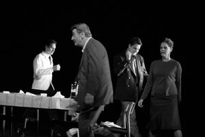 Michael Bakkensen, Larry Bryggman, Ali MacGraw and Christopher Evan Welch Photo