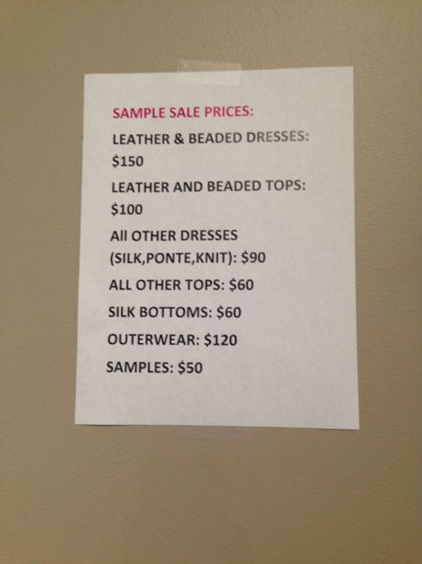 Photo Coverage: Parker Sample Sale  Image