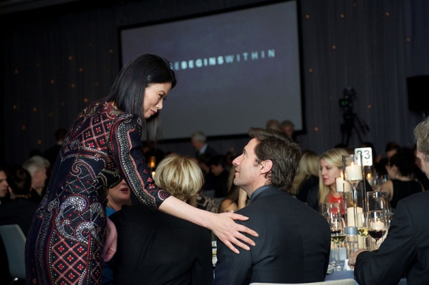 Photo Flash: Hugh Jackman and Deborra-Lee Furness Honored at CHANGE BEGINS WITHIN Gala  Image