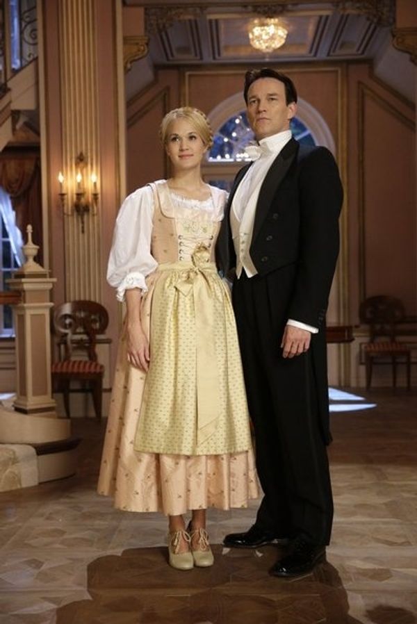 THE SOUND OF MUSIC LIVE! -- Rehearsal -- Pictured: (l-r) Carrie Underwood as Maria, S Photo