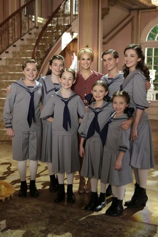 Joe West as Kurt, Ella Watts-Gorman as Louisa, Sophia Ann Caruso as Brigitta, Carrie  Photo
