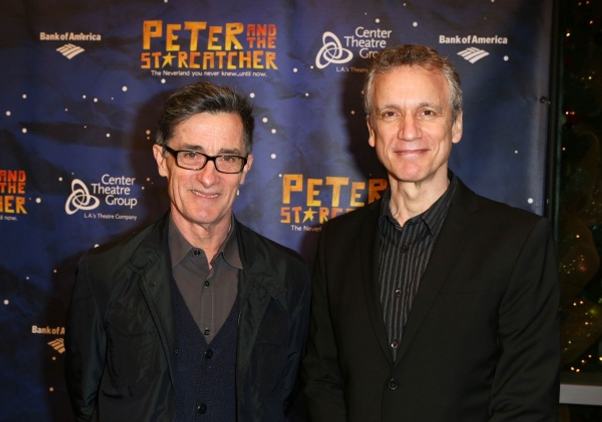 Roger Rees, Rick Elice at 