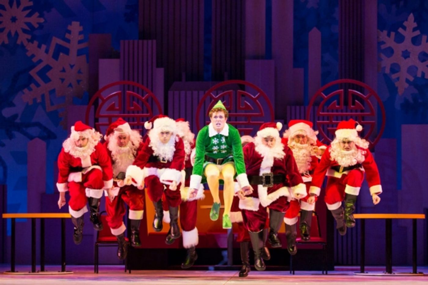 Photo Flash: Sneak Peek at ELF THE MUSICAL, Coming to TUTS Starring Tommy J. Dose and More!  Image
