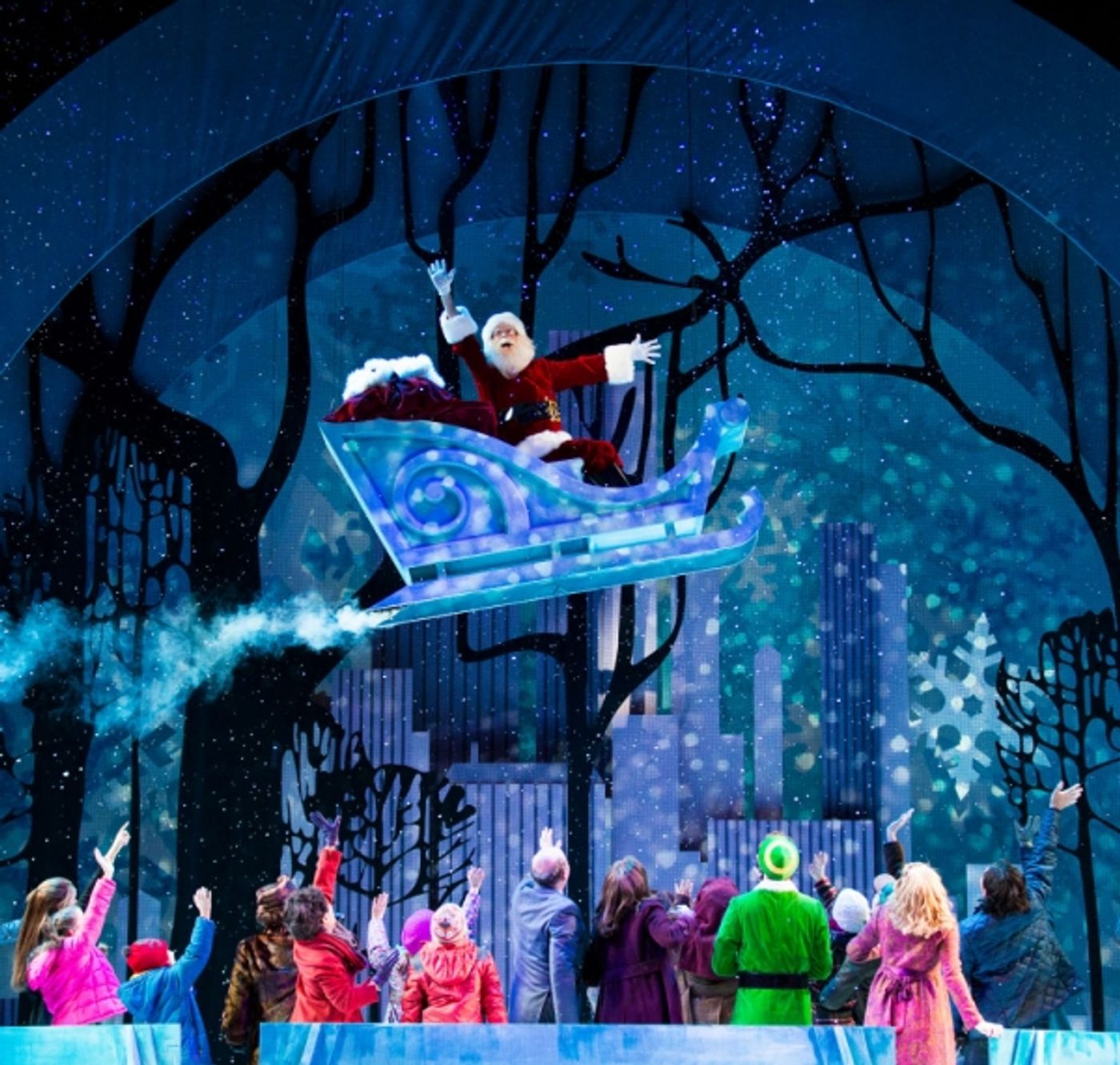 Photo Flash: Sneak Peek at ELF THE MUSICAL, Coming to TUTS Starring Tommy J. Dose and More!  Image