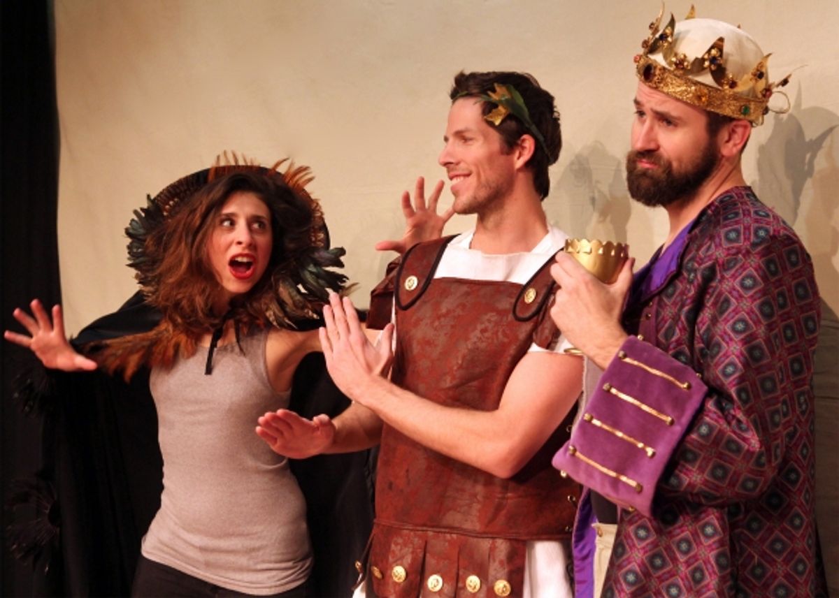 Ashley Whiting, Brian Patrick Williams, Ralph Krumins at 