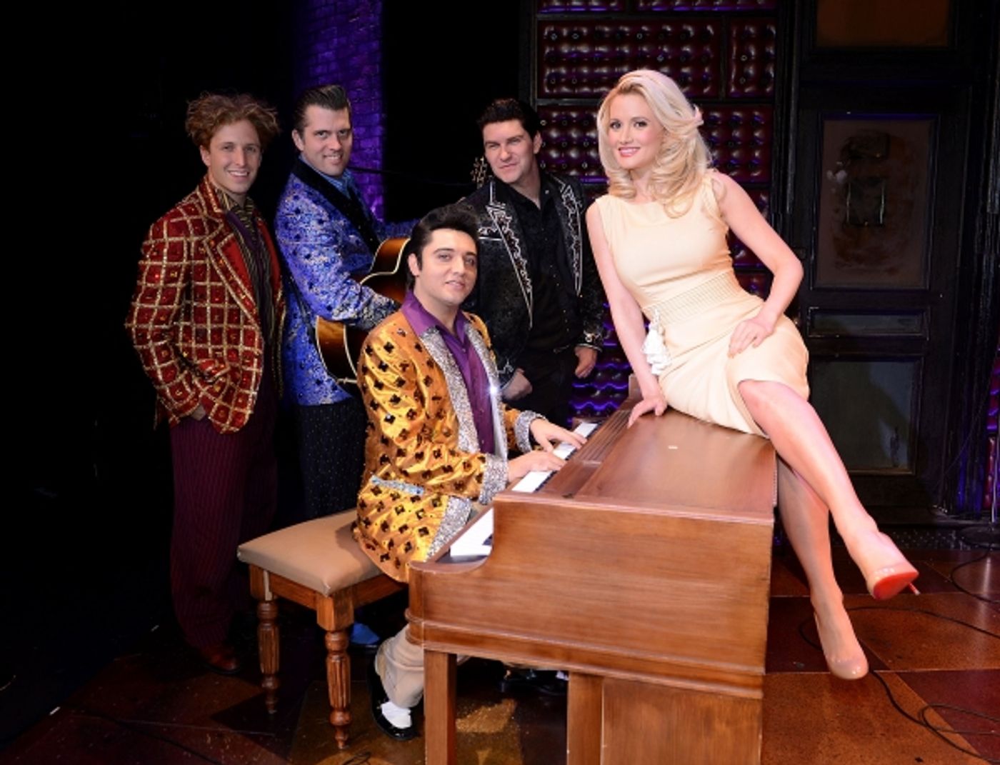 Photo Flash: Holly Madison Visits MILLION DOLLAR QUARTET in Las Vegas  Image