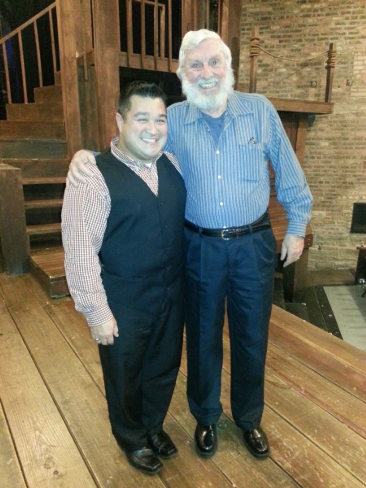 Eugene Dizon and James Wilson Sherman at 