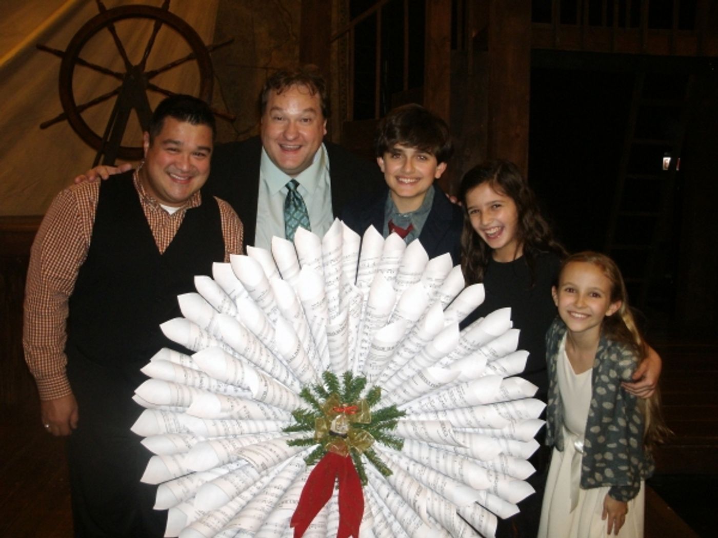 Photo Flash: THE CHRISTMAS SCHOONER Celebrates Opening at the Mercury Theater  Image