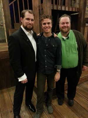 Karl Hamilton, Christian Libonati and Thomas M. Shea Photo