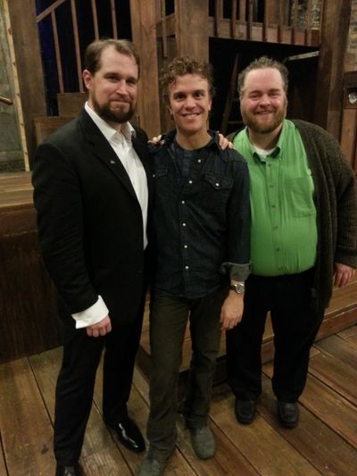 Karl Hamilton, Christian Libonati and Thomas M. Shea Photo