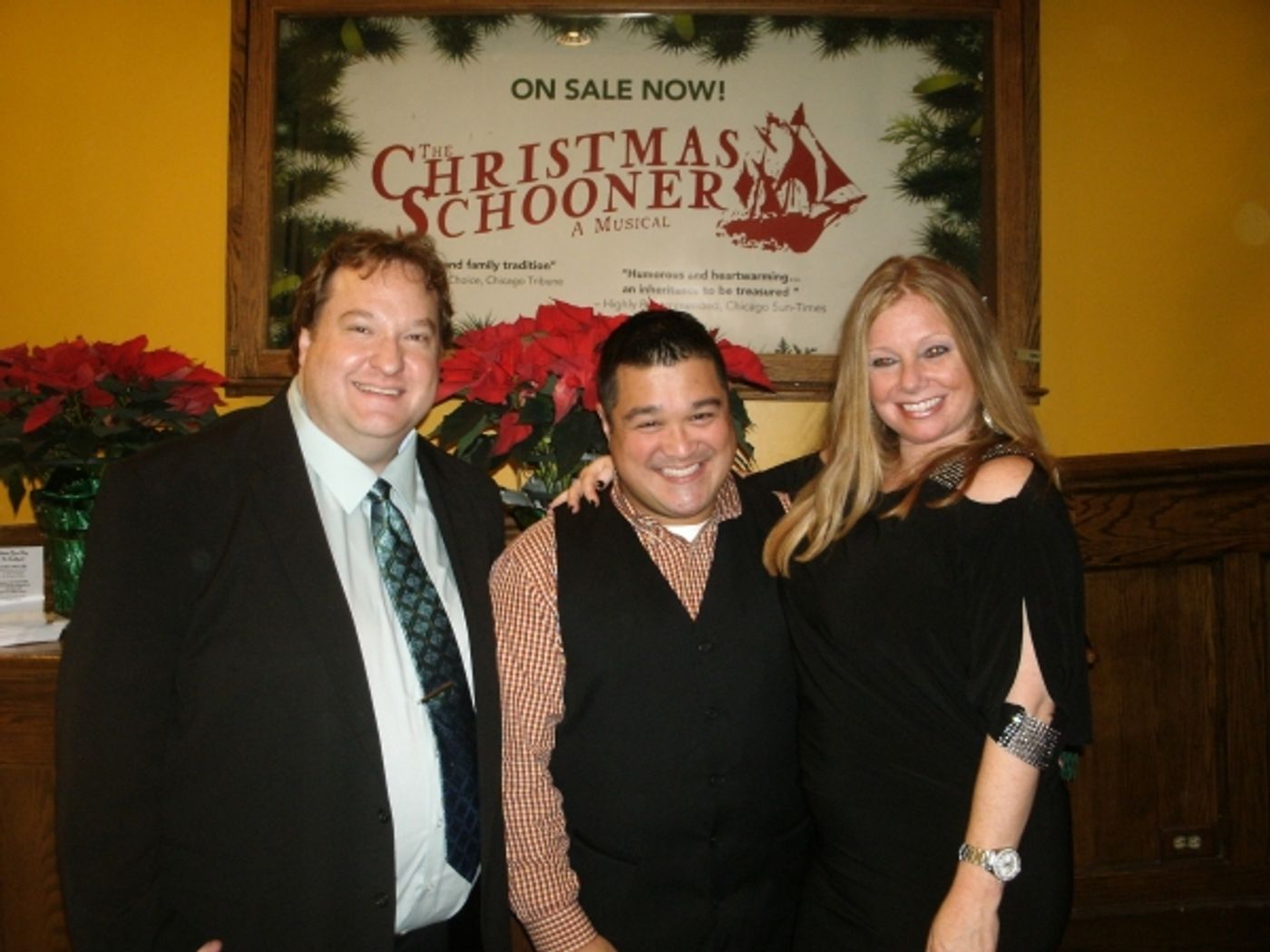 Photo Flash: THE CHRISTMAS SCHOONER Celebrates Opening at the Mercury Theater  Image