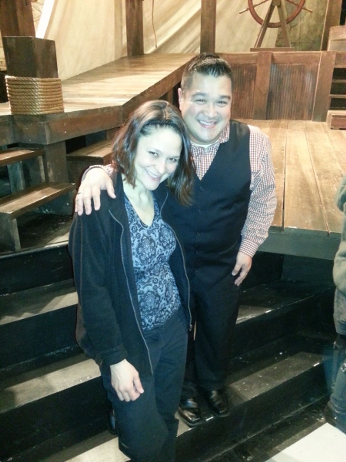 Rita Vreeland and Eugene Dizon at 