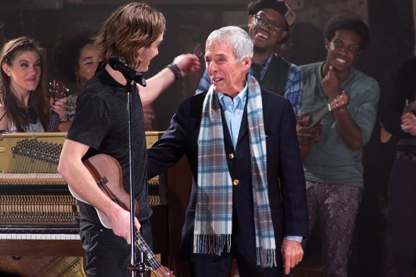 Kyle Riabko, Burt Bacharach Photo