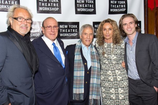 Mick Jones, Clive Davis, Burt Bacharach, Ann Dexter-Jones, Kyle Riabko Photo
