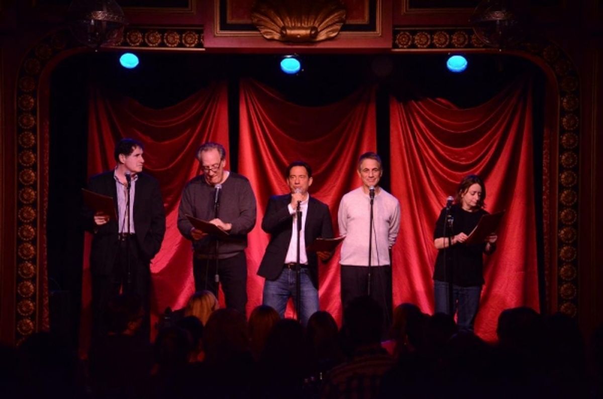 Richard Kind, Alan Zweibel, Eugene Pack, Tate Donovan, Rachel Dratch at 