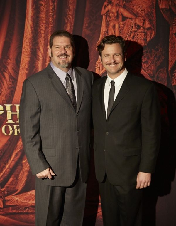 Craig Bennett (Monsieur Firmin) and Edward Staudenmayer (Monsieur Andre) Photo