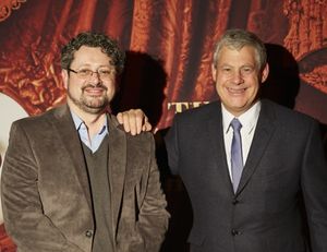 Laurence Connor (Director) and Cameron Mackintosh (Producer) Photo