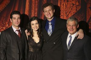 Ben Jacoby (Raoul), Julia Udine (Christine Daae), Mark Campbell (The Phantom) and Cam Photo
