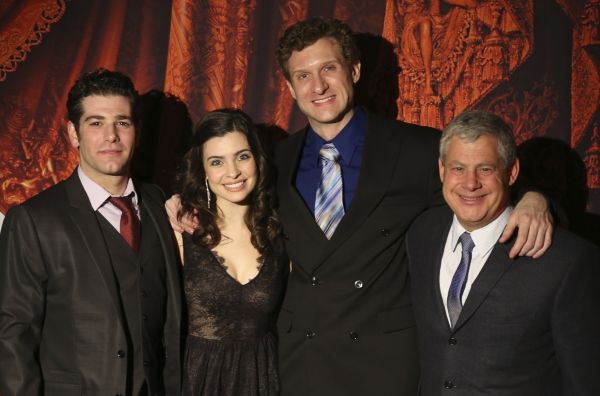 Ben Jacoby (Raoul), Julia Udine (Christine Daae), Mark Campbell (The Phantom) and Cam Photo