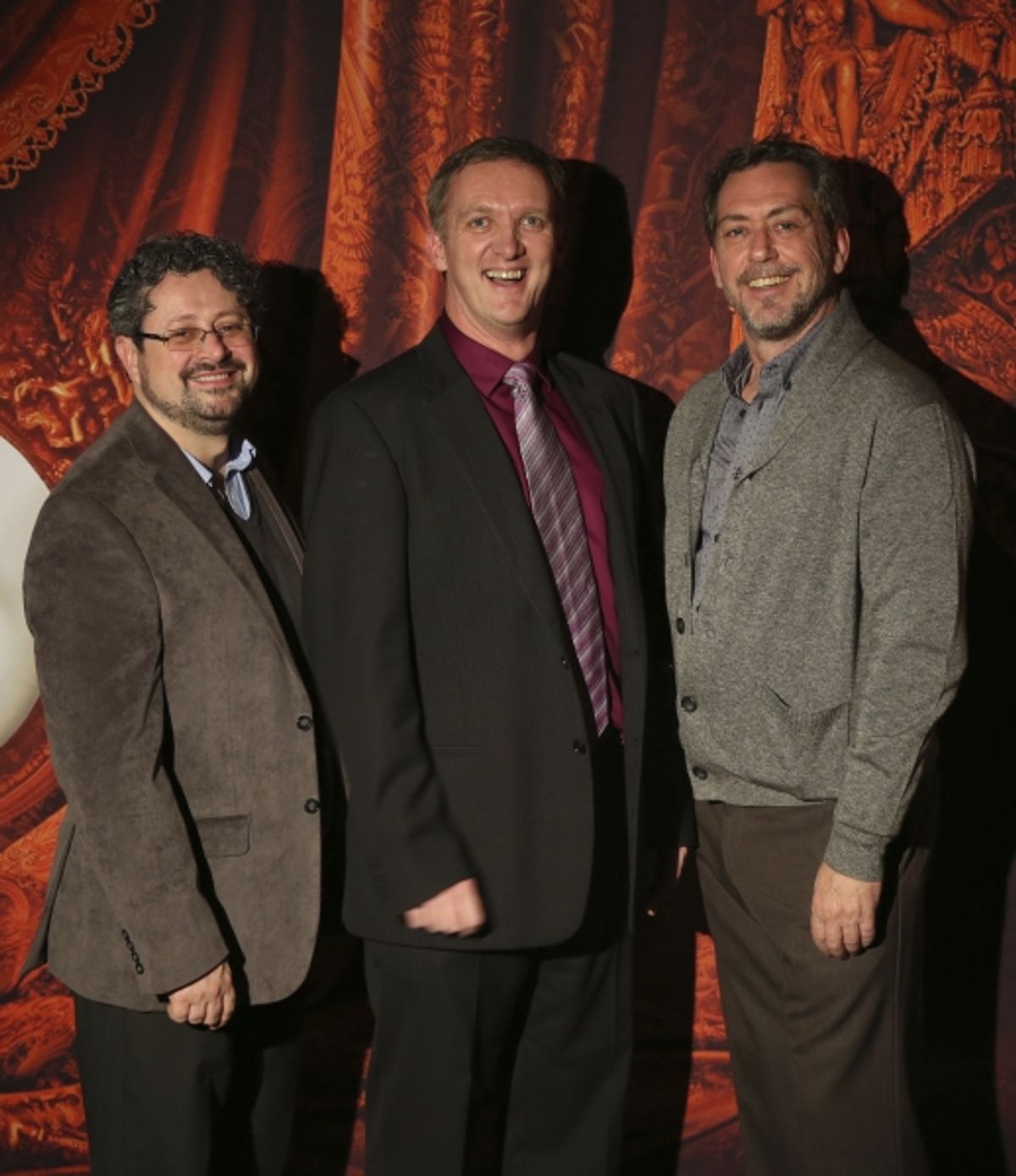 Laurence Connor (Director), John Rigby (Musical Supervisor) and Scott Ambler (Choreographer) at 