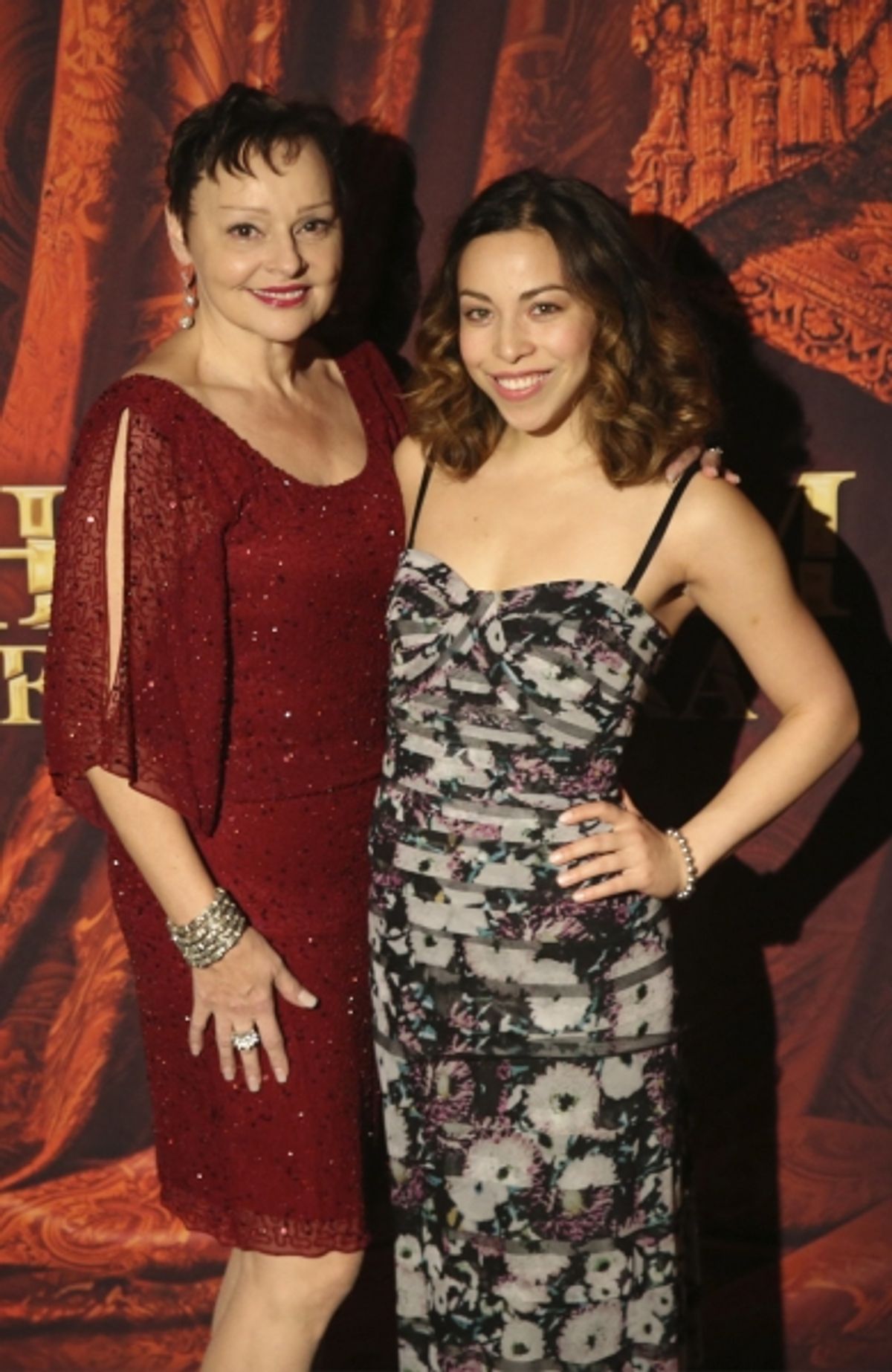 Linda Balgord (Madame Giry) and Hannah Florence (Meg Giry) at 