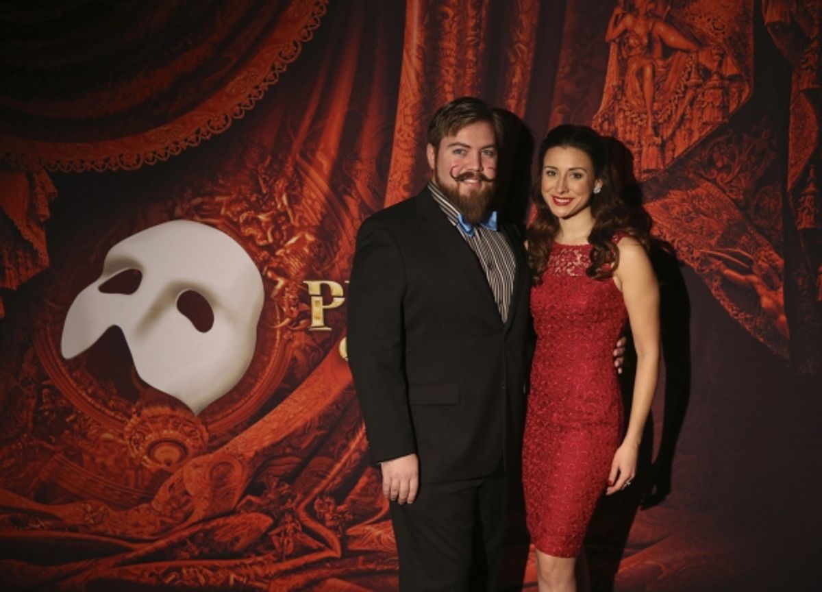 Quinto Ott (Don Atillio) and Jacquelynne Fontaine (Carlotta Guidicelli) at 