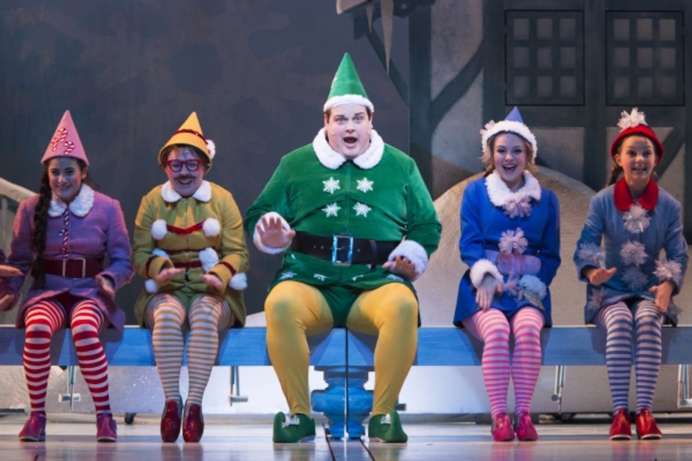 Photo Flash: First Look at Tommy J. Dose and More in TUTS' ELF THE MUSICAL, Opening Tonight  Image