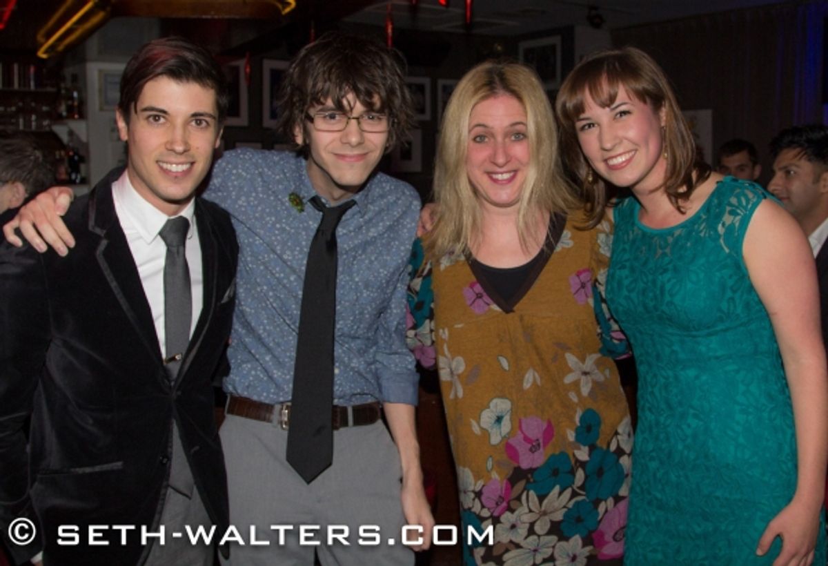 Trevor McQueen, Matt Aument, Lisa Lambert and Julia Johanos at 