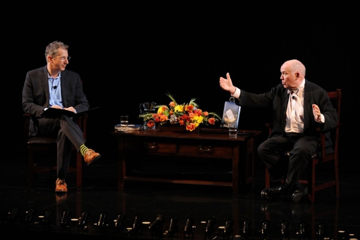 Old Globe Artistic Director Barry Edelstein and Artistic Director Emeritus Jack O''Brien at 