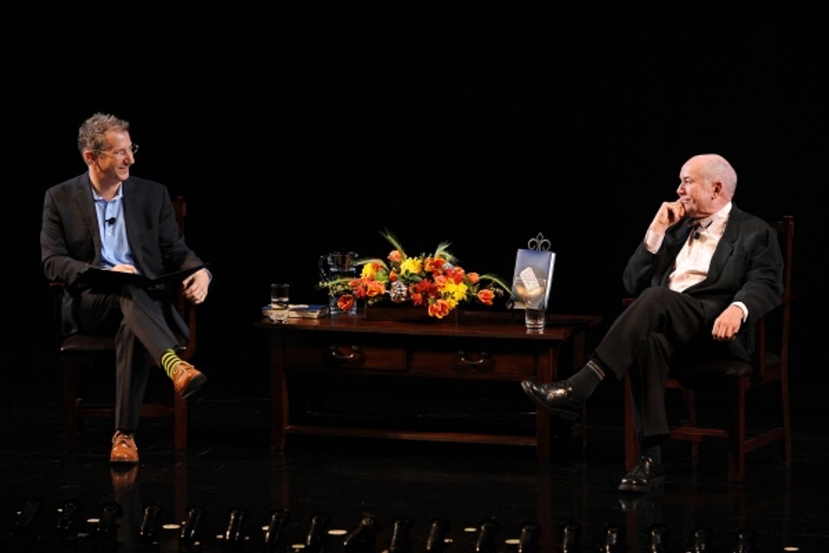 Old Globe Artistic Director Barry Edelstein and Artistic Director Emeritus Jack O''Brien at 