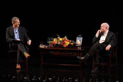 Old Globe Artistic Director Barry Edelstein and Artistic Director Emeritus Jack O''Br Photo