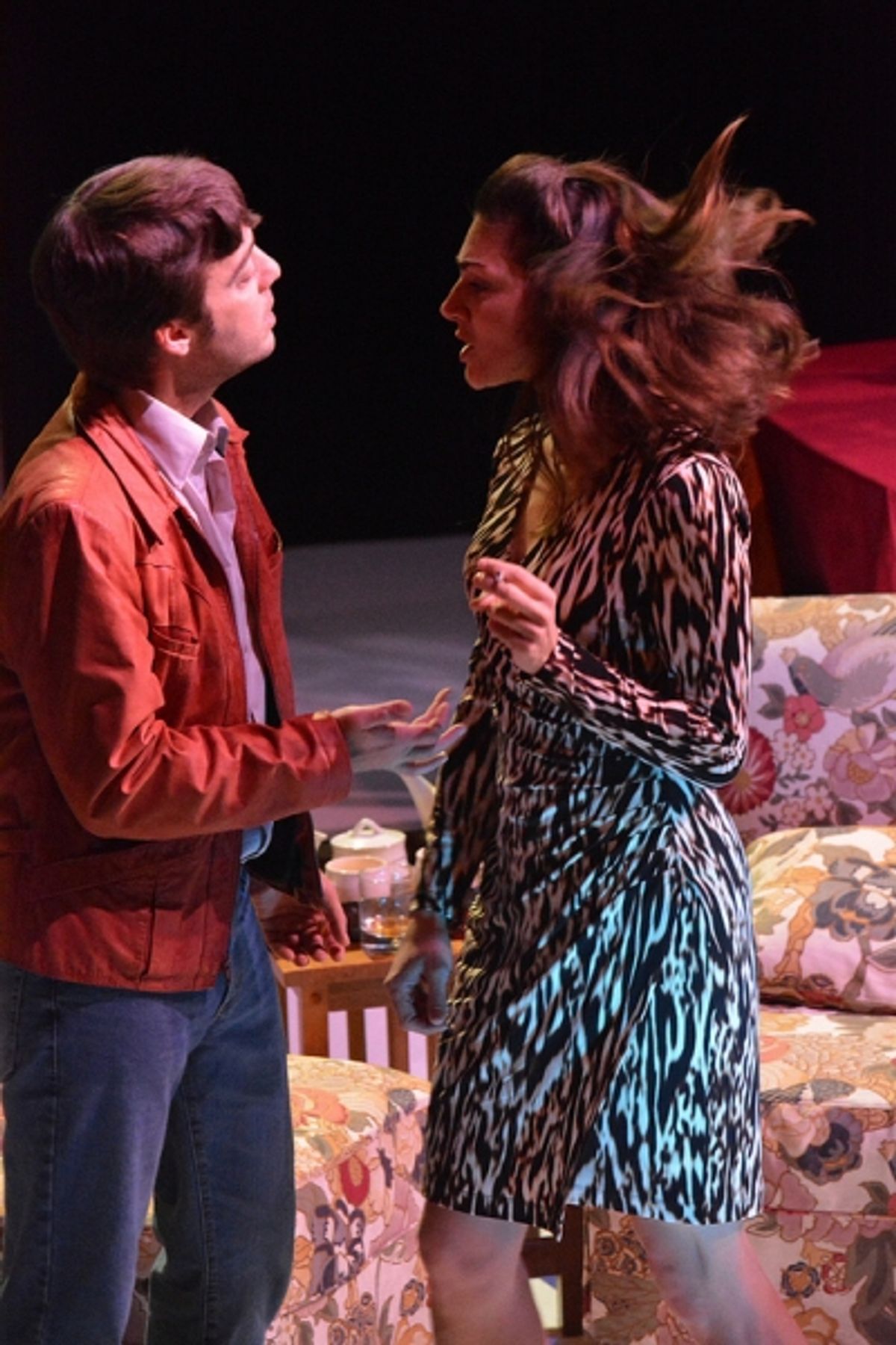 Jeffrey Gilpin (as Richard) and Anne Sorce (as Sarah) at 