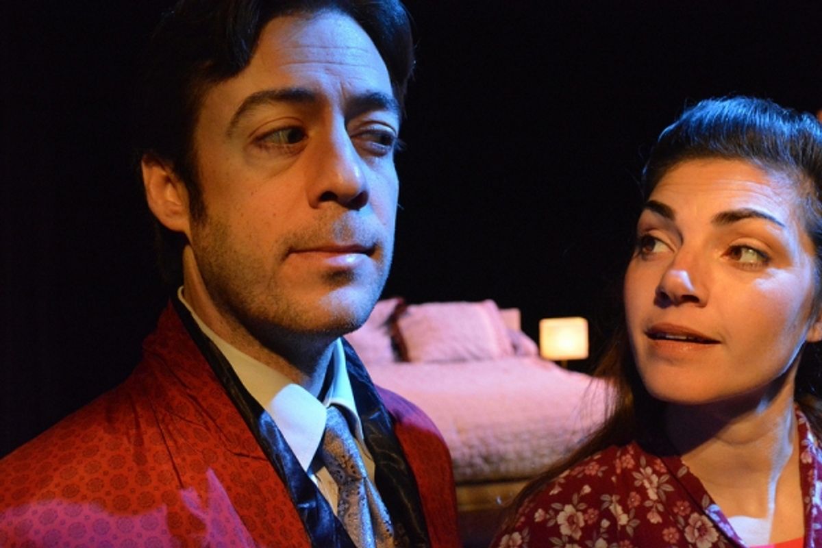 Jeffrey Gilpin (as Richard) and Anne Sorce (as Sarah) at 