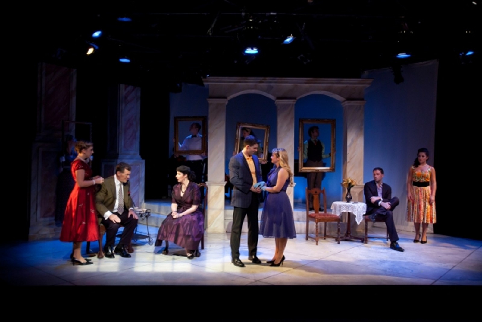 Photo Flash: First Look at Mad Cow Theatre's THE LIGHT IN THE PIAZZA — photo 7 of 9